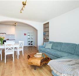 3 Bedroom Apartment with 2 Balconies near Dubrovnik Old Town, Sleeps 5-6